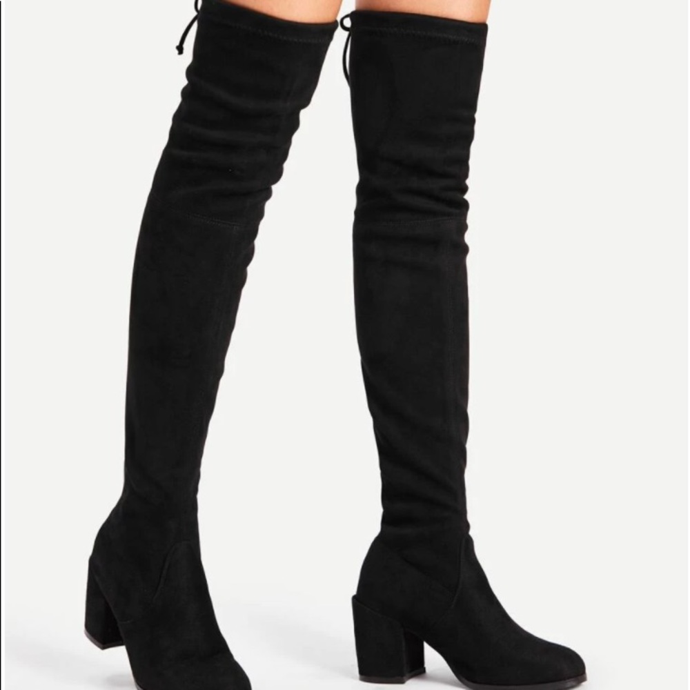 Belle High-quality Flannel Over-the-knee Boots